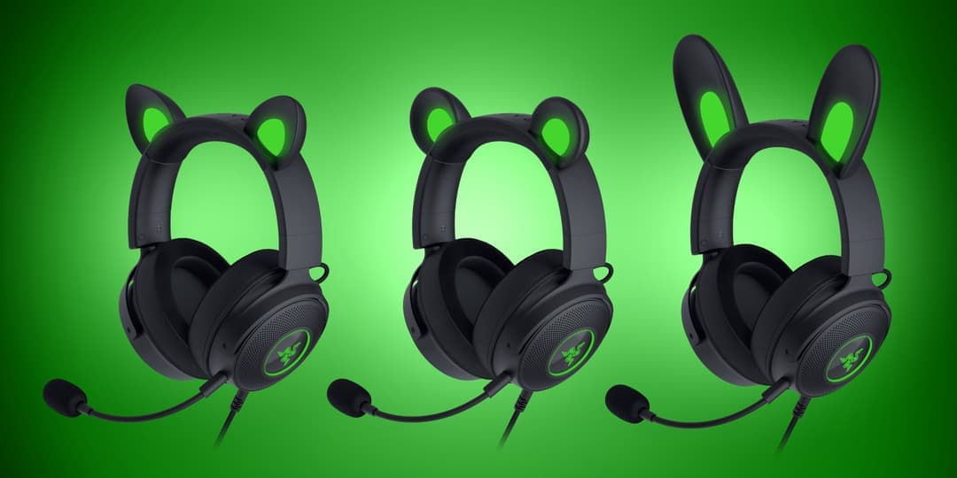 Razer Kraken Kitty V2 Pro Wired RGB Gaming Headset Black image 2