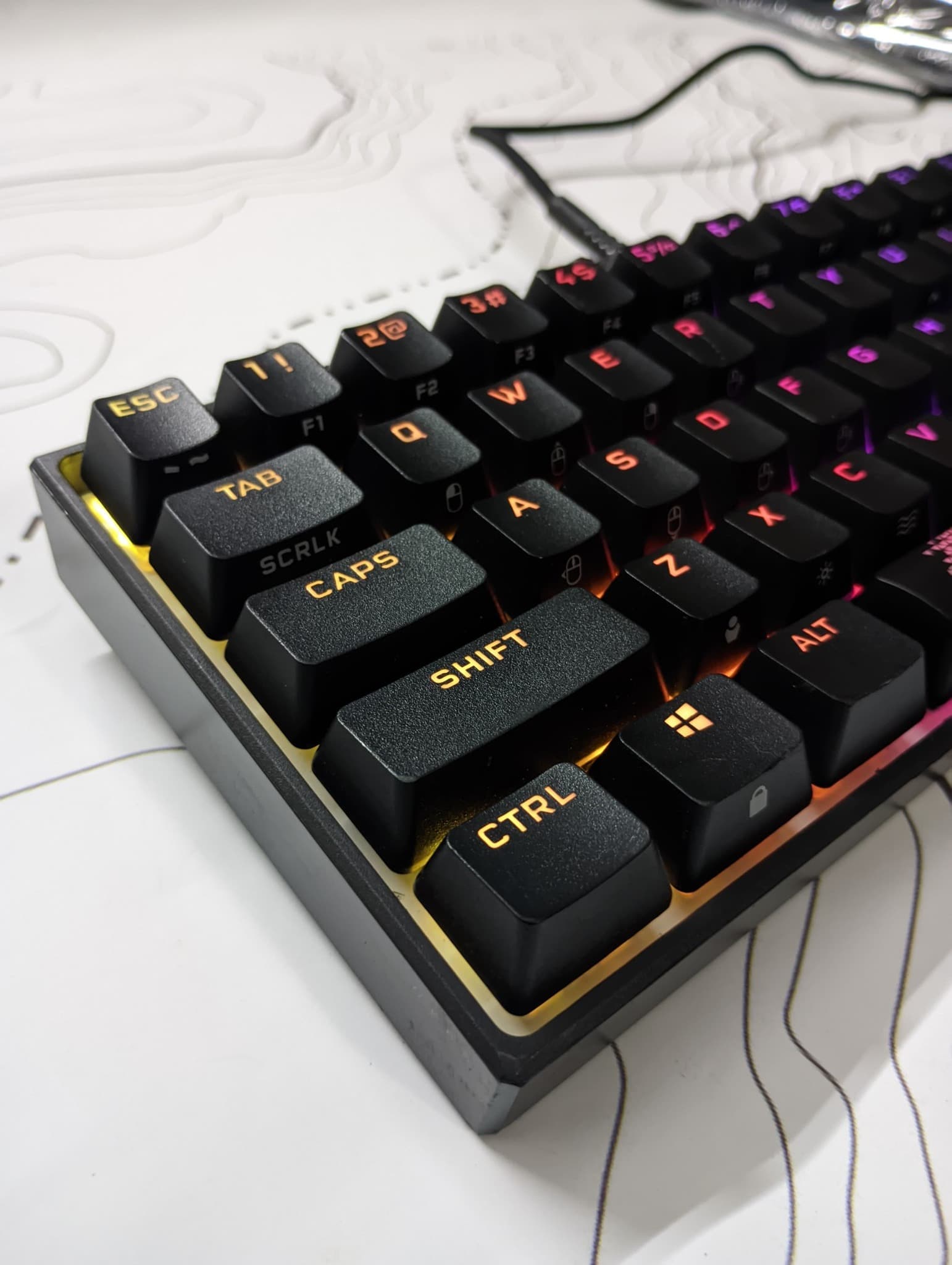 Corsair K65 Mini 60% Mechanical Gaming Keyboard Black image 4