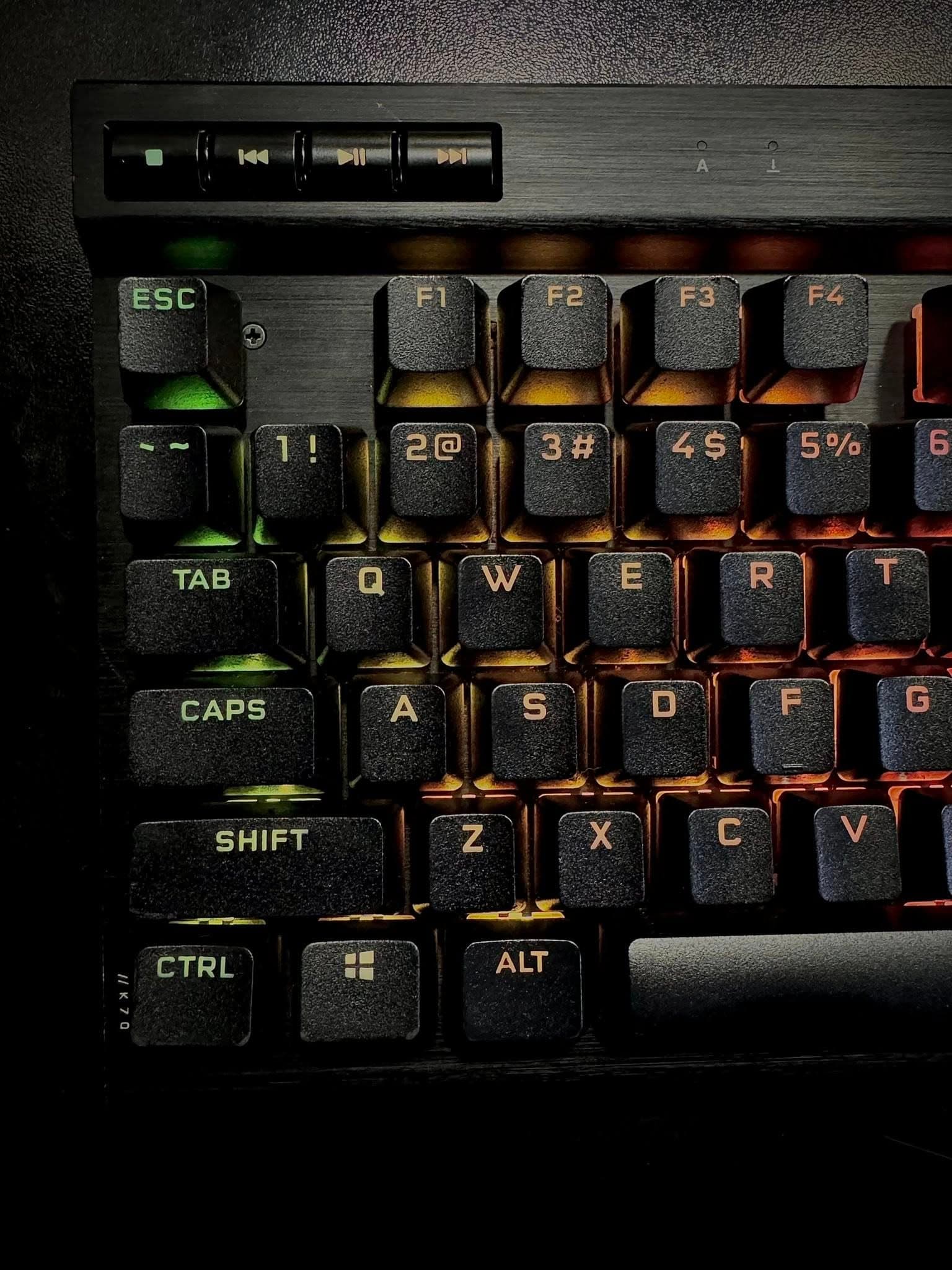 Corsair K70 RGB TKL Champion Series Mechanical Gaming Keyboard - Cherry MX Speed image 3