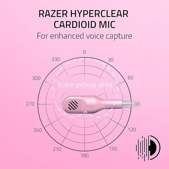 Razer Kraken Kitty V2 USB Wired Headset Pink image 4