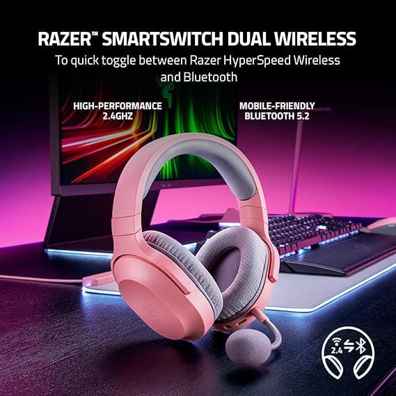 Razer Barracuda X Wireless Gaming & Mobile Headset (PC, PlayStation, Switch 2, Android, iOS) image 2