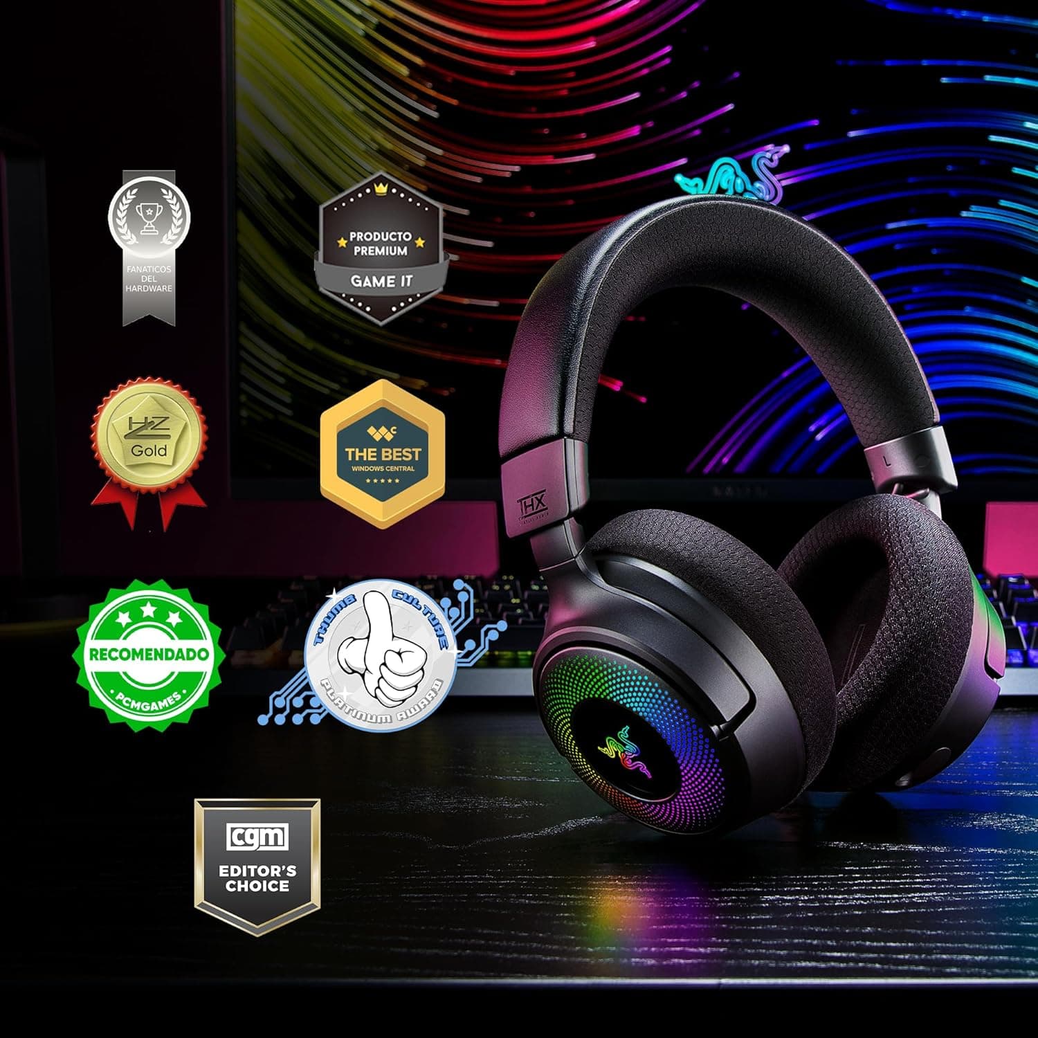 Razer Kraken V4 Wireless Gaming Headset image 2