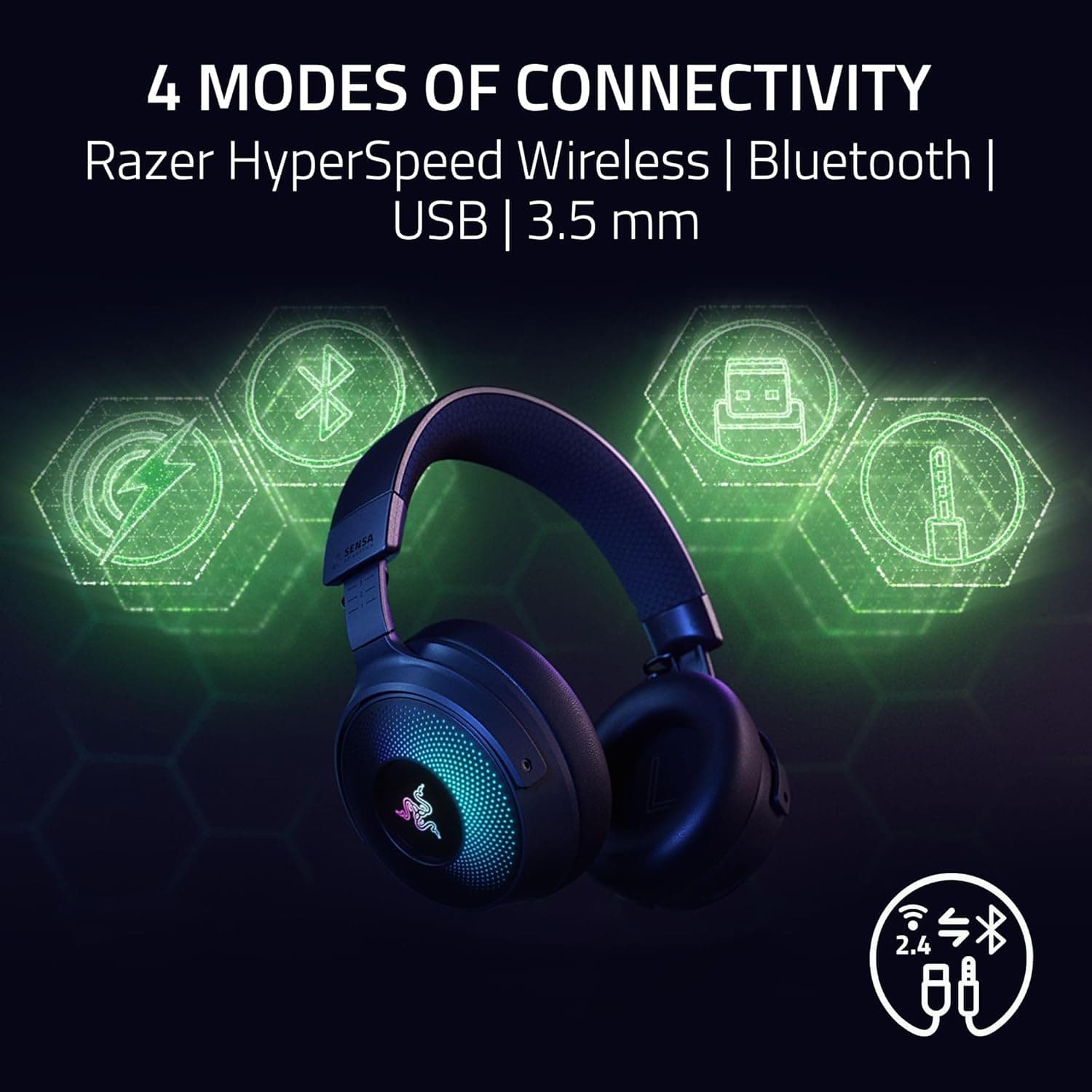 Razer Kraken V4 Pro Wireless Gaming Headset image 5