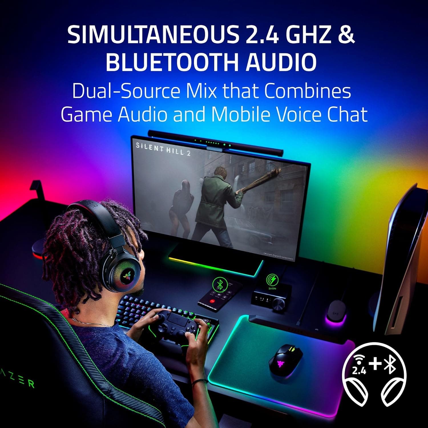 Razer Kraken V4 Pro Wireless Gaming Headset image 8