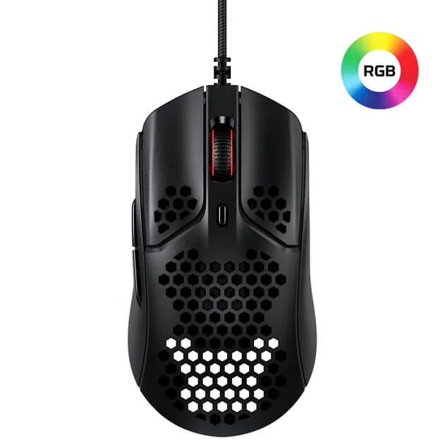 HyperX Pulsefire Haste Gaming Mouse 16000 Dpi Light Weight RGB (BLACK) image 3