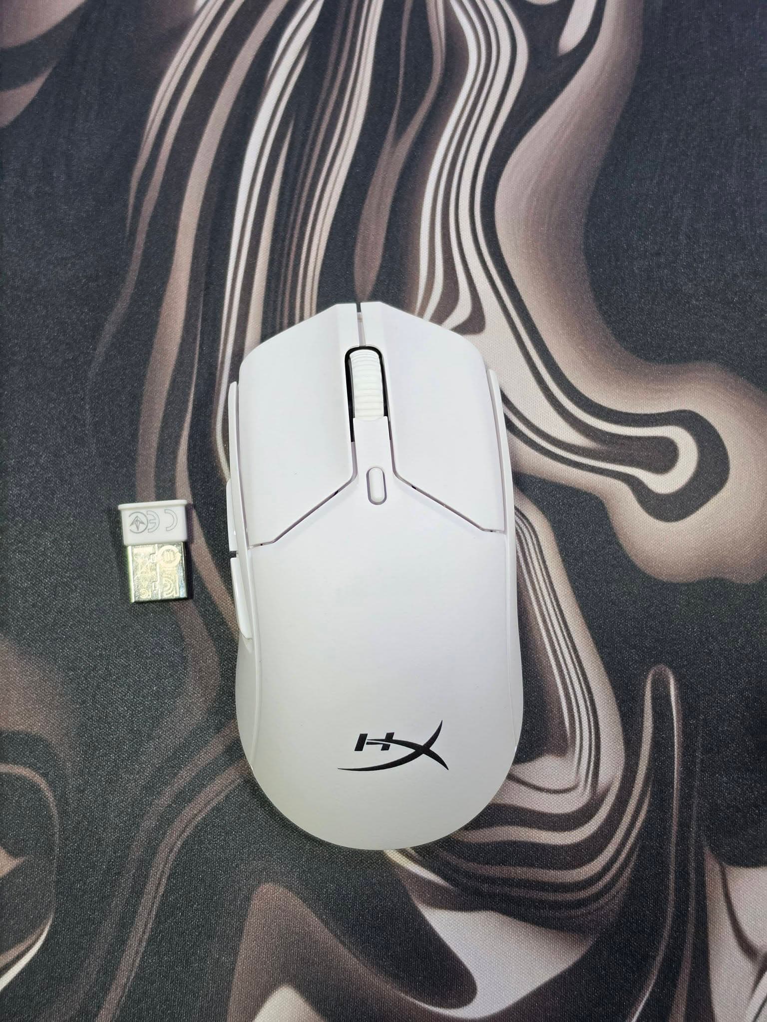 HyperX Pulsefire Haste 2 Mini Wireless Gaming Mouse with Dual wireless connectivity modes (WHITE) image 2