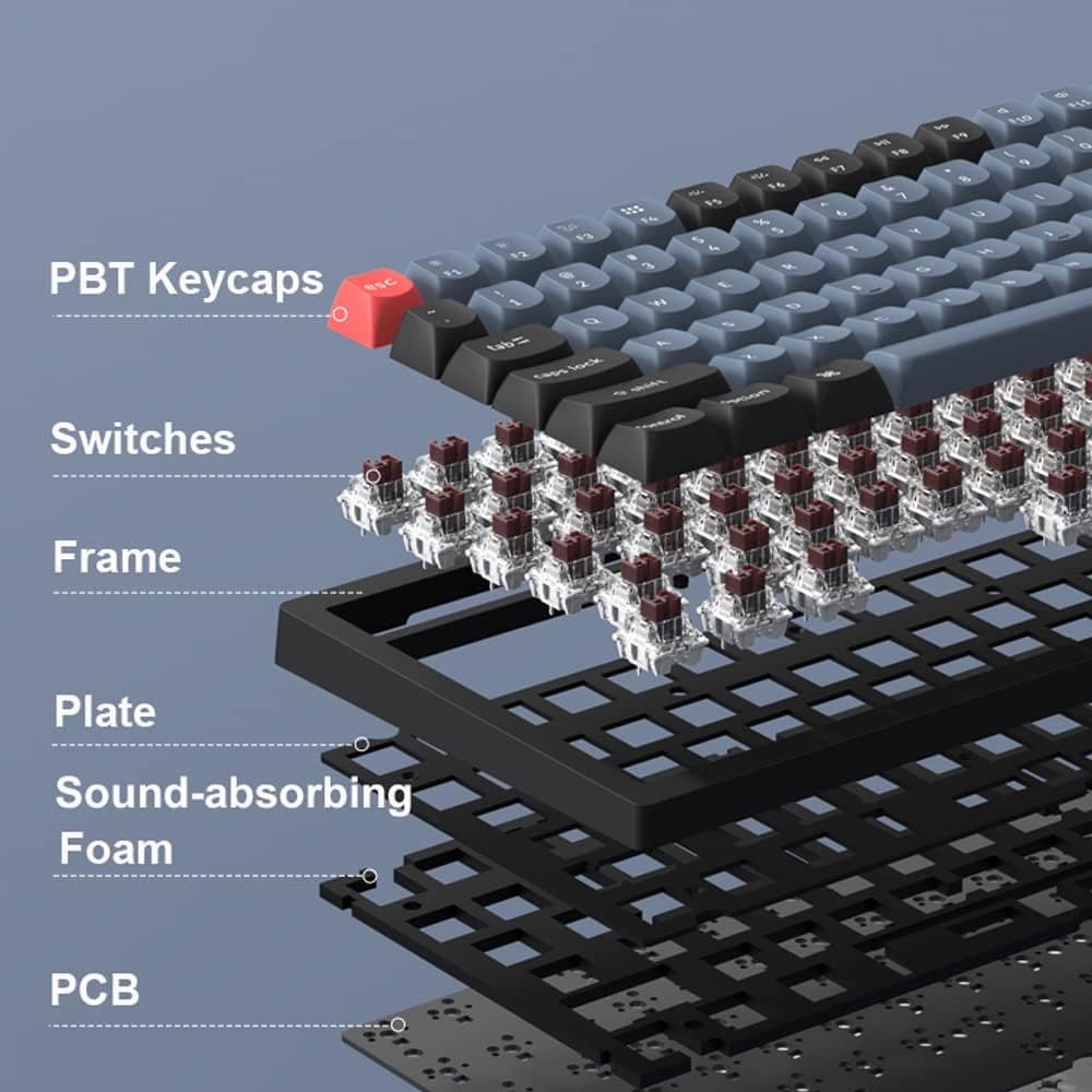 Keychron K10 Pro QMK/VIA Wireless Mechanical Keyboard image 7