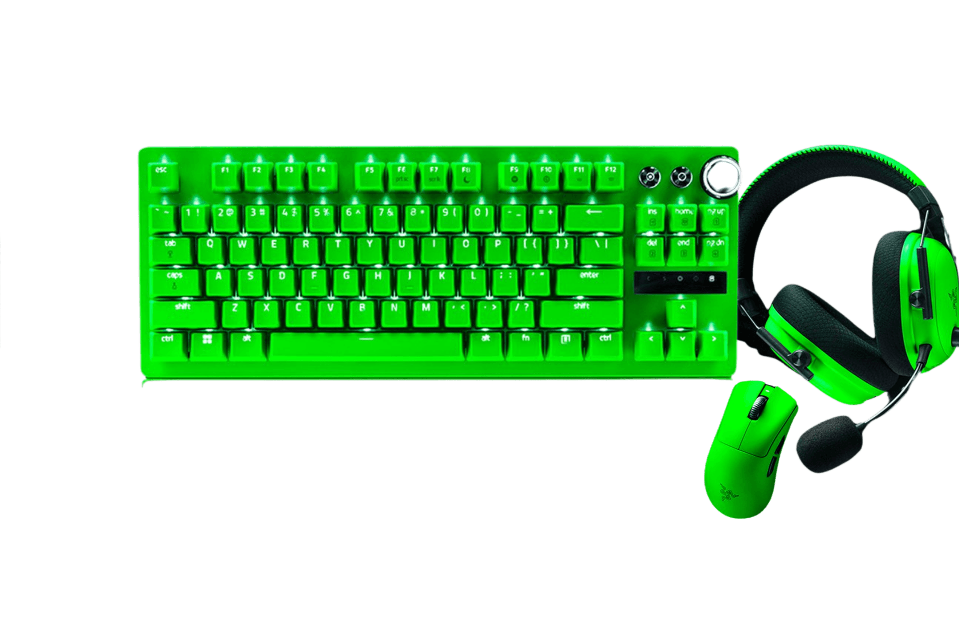 Featured gaming laptop and peripherals